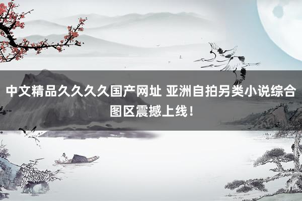 中文精品久久久久国产网址 亚洲自拍另类小说综合图区震撼上线！
